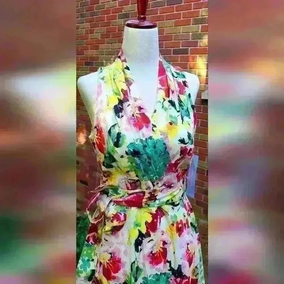 London time floral dress size 2 - Picture 9 of 13